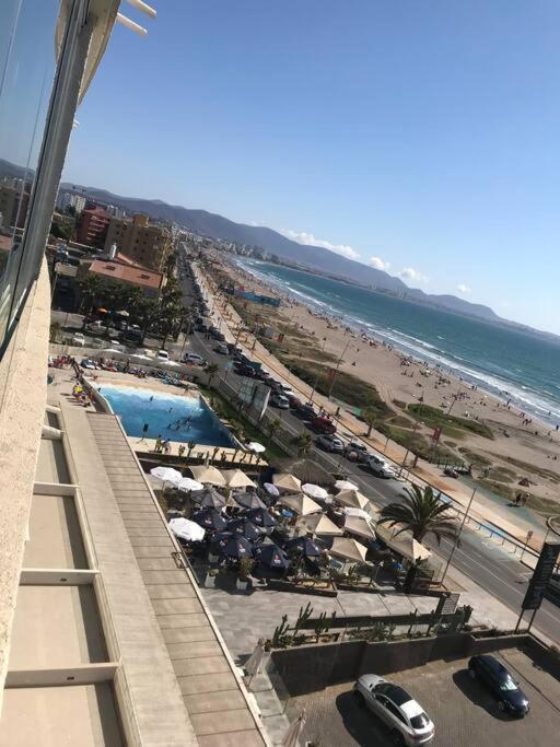 Sobre Linea De Playa, Maravillosa Vista Al Mar 2b/2b-wifi-tv70'netf- Estacionamiento Propio Apartamento La Serena